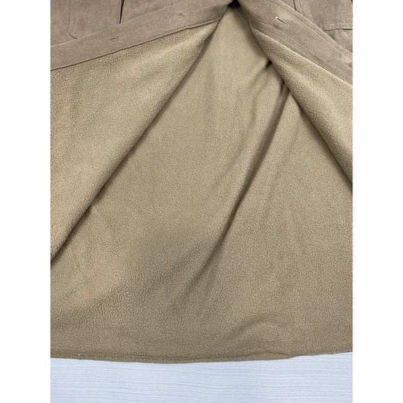 Wolverine Shacket Jacket Barn Coat XXL Brown Fleece Lined Chore Work Button‎ up - Picture 11 of 12